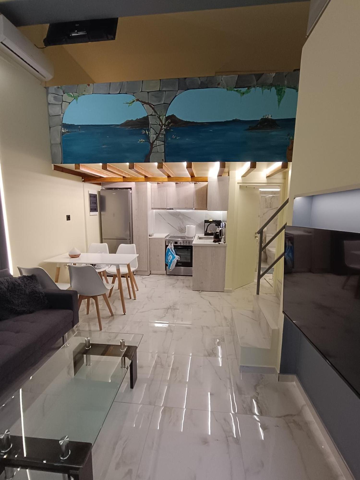 The Loft Apartman Pireusz Kültér fotó